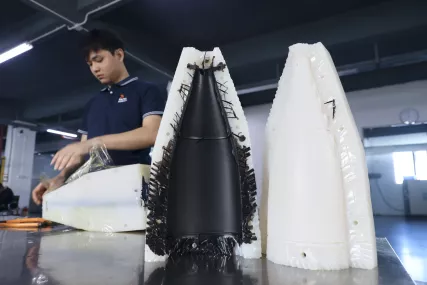 vacuum cast part