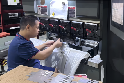 bending metal sheet