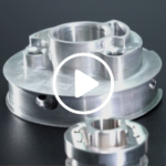 cnc metal magnesium part video
