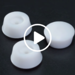 cnc metal pmma acrylic part video