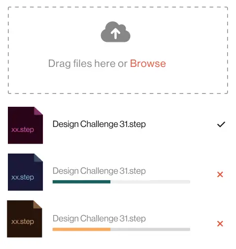 upload design